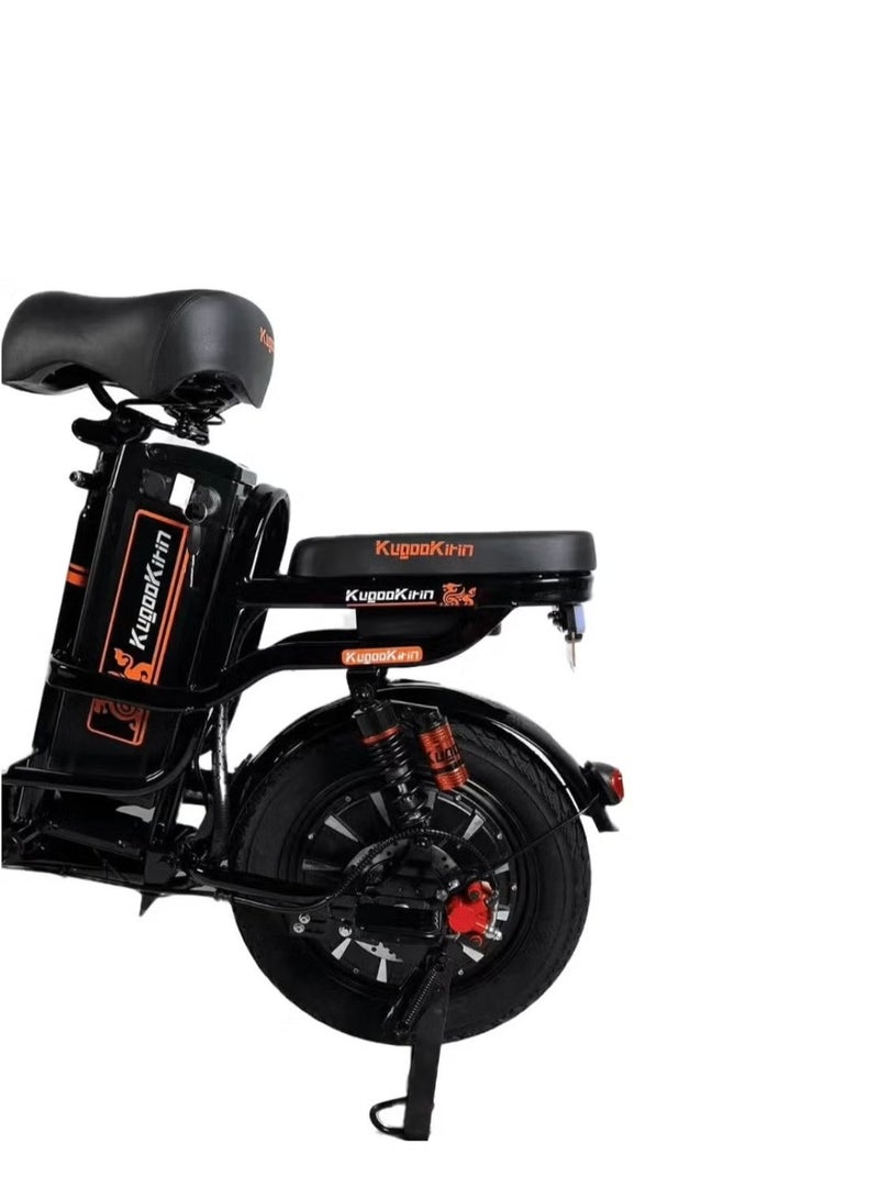 كوجو كيرين سكوتر كهربائي V3 Pro - سرعة 50 كم/ساعة، نطاق 40-60 كم، محرك 500 واط، وبطارية قابلة للفصل 60 فولت، سعة تحميل عالية الأداء، إطارات 16 بوصة تصنيف IP65 المقاوم للماء - Image 3