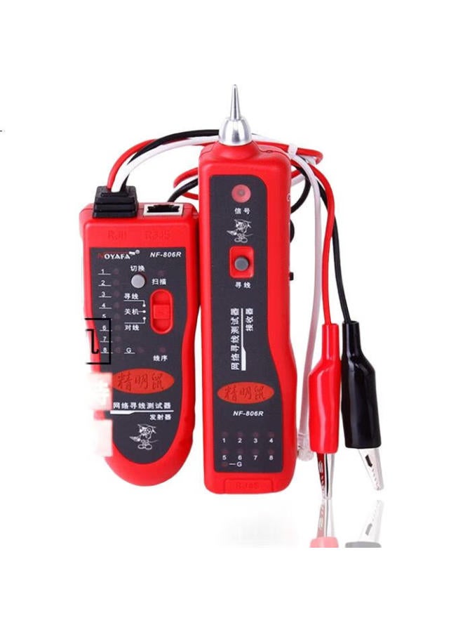 Slight Rat Smart Mouse (Noyafa) Nf-806R Cable Tracker Network Tester Wire Locator Cable Tester Line Finder Wire Tracer Network Cable Tester - Image 3