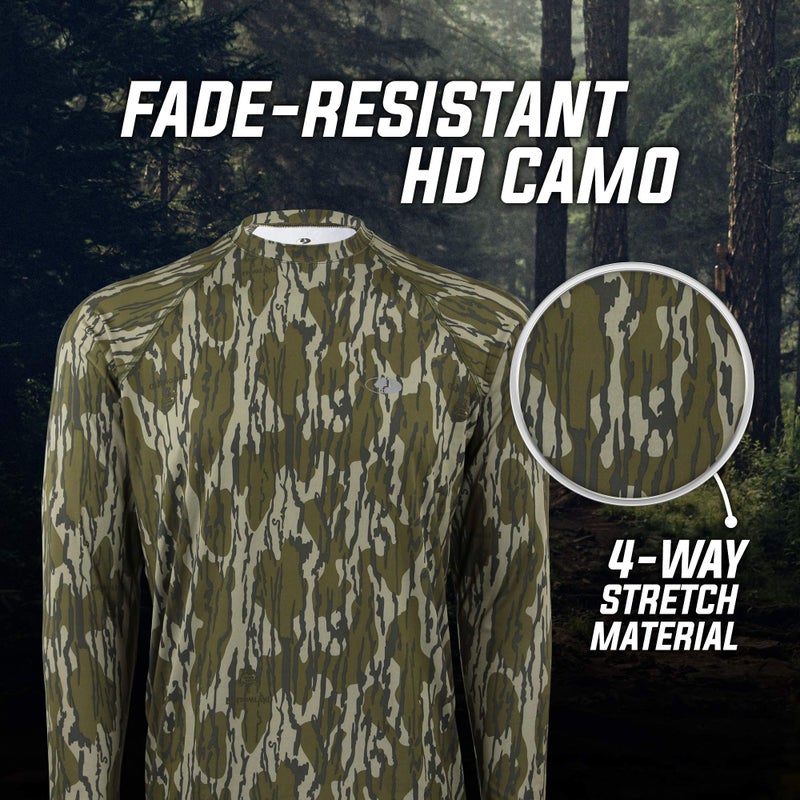 Mossy Oak Camo Hunting Shirts for Men Long Sleeve - Image 3