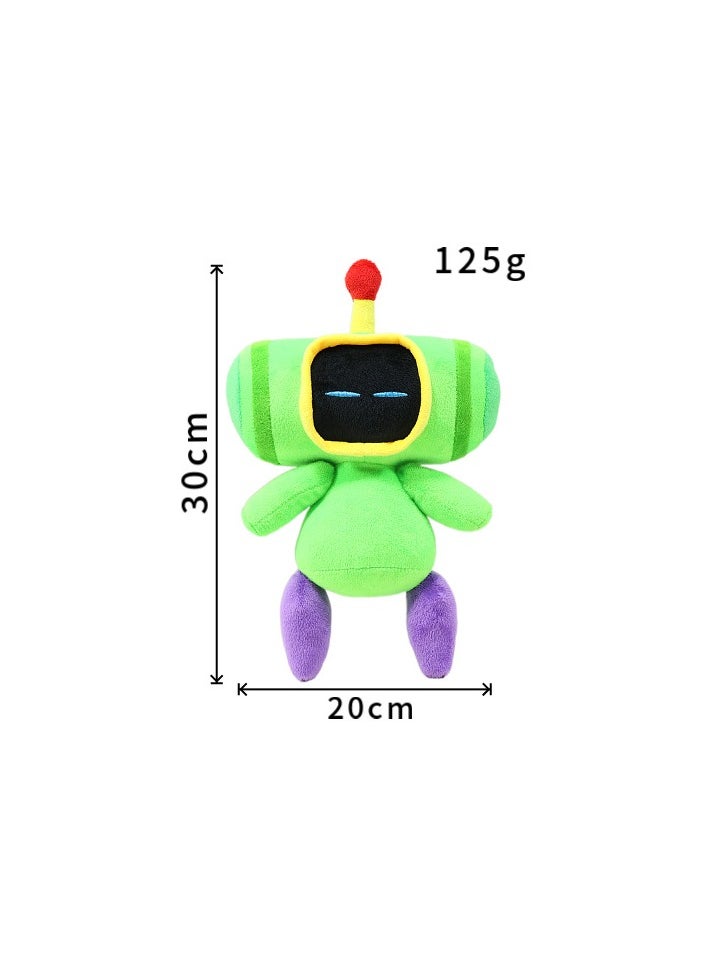 New Astro Bot Plush Rescue Plan Toy Creative Meatball Robot Plush Doll Toy Suitable for Gifts for Fans and Friends, Children's Birthdays, Holiday Gifts, Home Decoration (30cm)  - Image 3