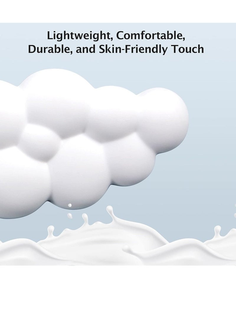 erorex Keyboard Wrist Rest Cloud Wrist Support Hand Pad Soft Memory Foam Wrist Cushion with Non-Slip Base for Easy Typing and Comfortable Wrist Ergonomic Keyboard Palm Rest  - Image 4