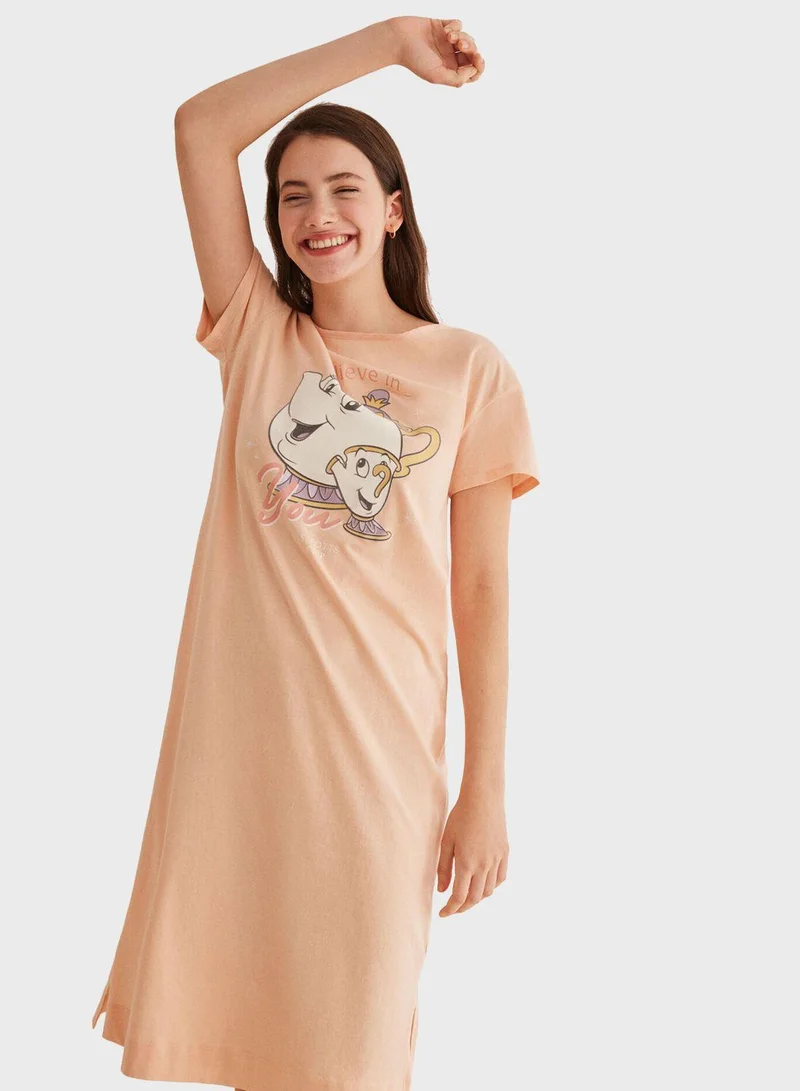 women'secret Potts Printed Nightdress