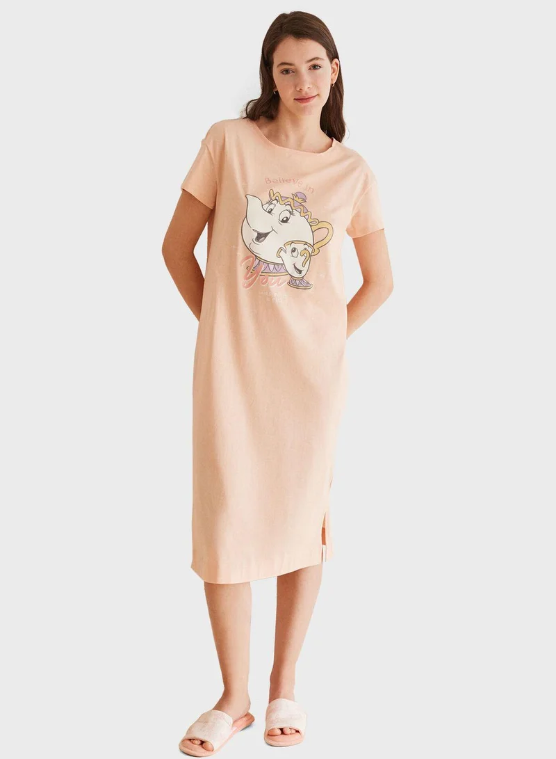 women'secret Potts Printed Nightdress