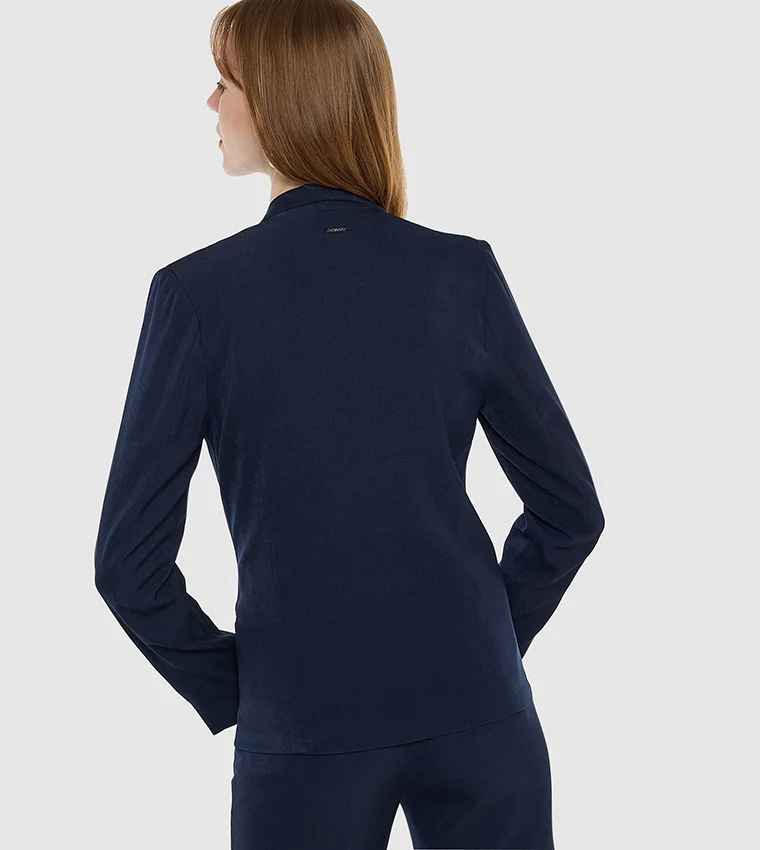 بي سي بي جي BCBG Satin Feel Blazer