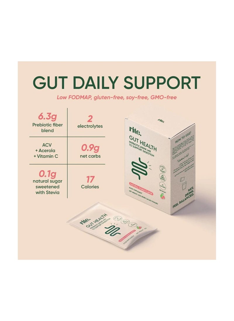 RITE GUT HEALTH، مزيج مشروب البريبايوتك للهضم، 15 كيسًا - pzsku/Z5939F831388D740E77FAZ/45/_/1735627030/6c95daf2-fb30-4435-a57b-0638626b2305