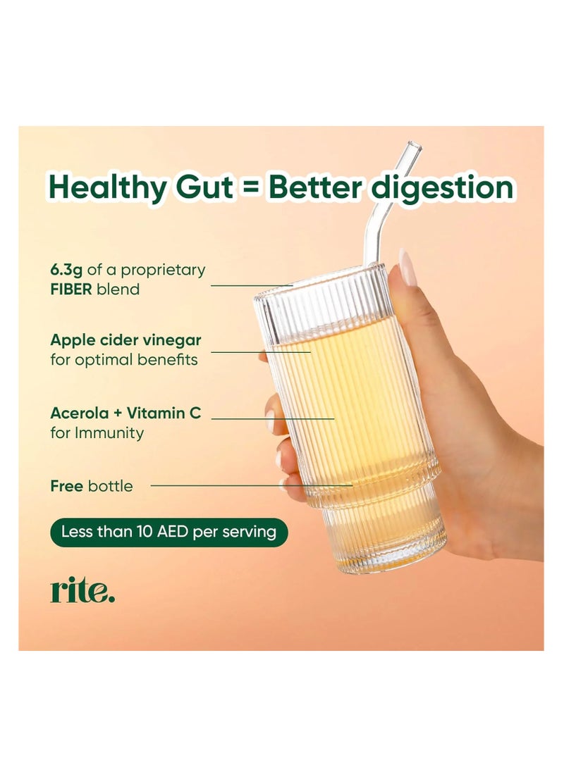 RITE GUT HEALTH، مزيج مشروب البريبايوتك للهضم، 15 كيسًا - pzsku/Z5939F831388D740E77FAZ/45/_/1735627031/e4d615e9-4a97-4635-b40d-7b9bc4663e54