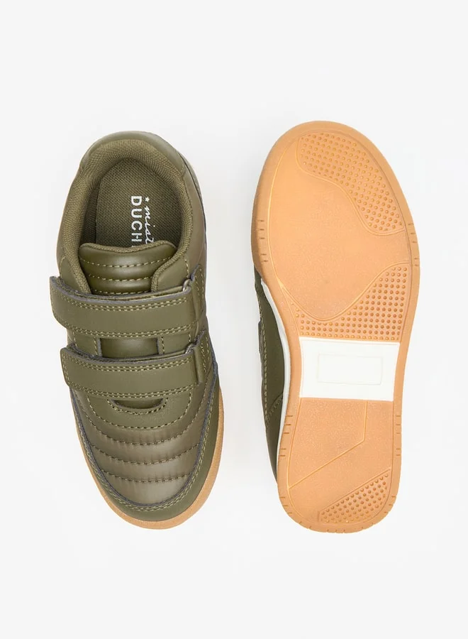 DUCHINI Mister Duchini Panelled Sneakers with Hook and Loop Closure