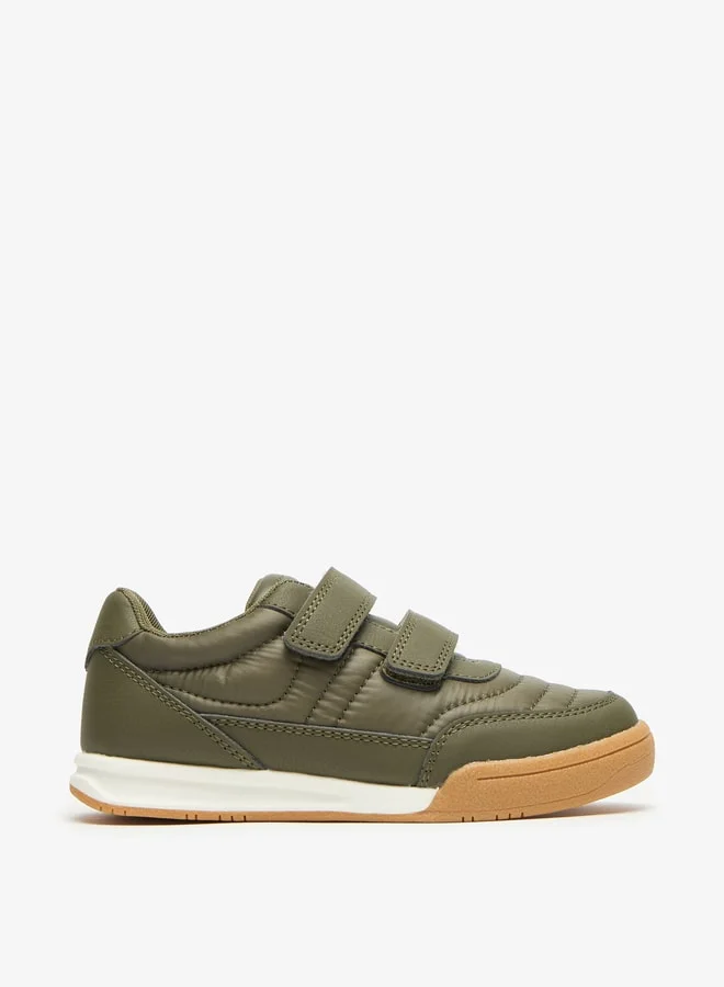 DUCHINI Mister Duchini Panelled Sneakers with Hook and Loop Closure
