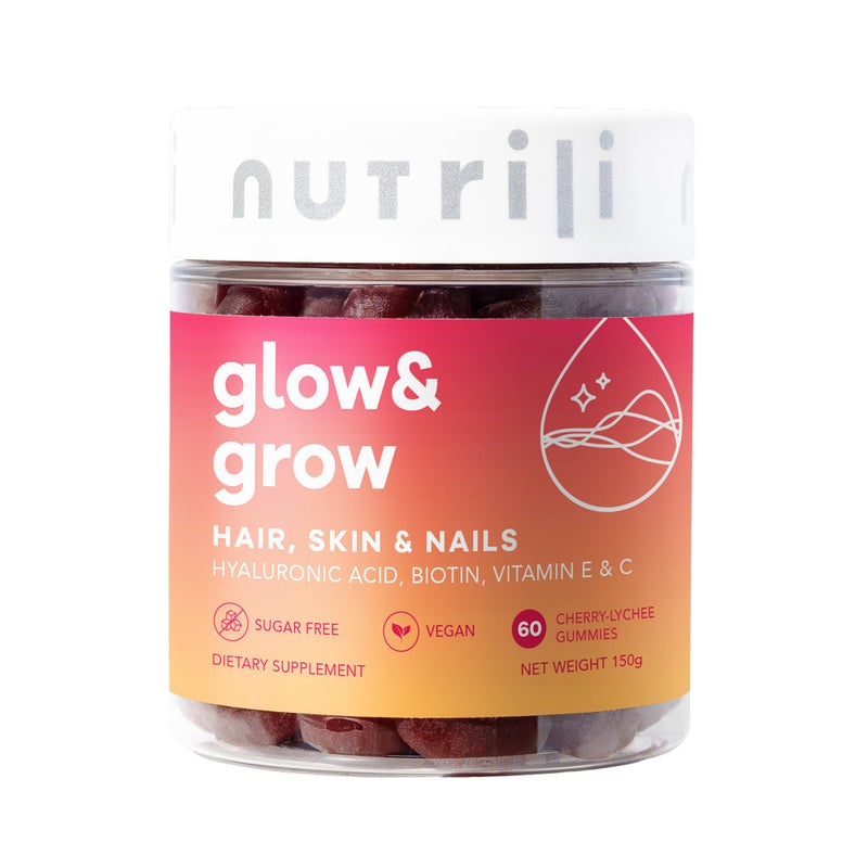 Nutrili Glow & Grow Sugar Free Vitamin Gummies 60pcs - Image 1