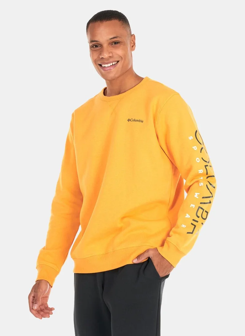 Columbia Men's Columbia™ Logo Fleece Crew Sweatshirt