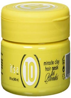 It's a 10 Haircare Miracle Clay Hair Mask For Blondes 8 Fl. Oz.  - Image 1