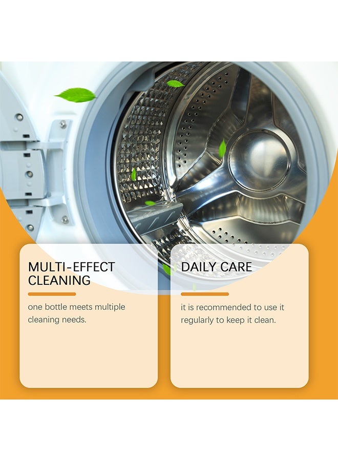 Jakehoe Washing Machine Cleaner , for Front and Top Loader Washer Machines Deep Cleaning, Remove Odors Front Load Cleans Drum Tub seal other Parts Descaler 100ML - Image 3