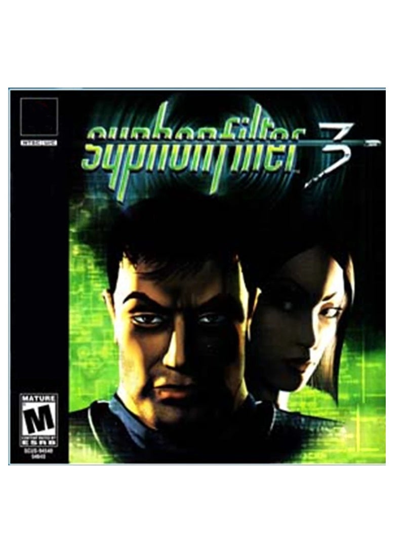 General Syphon Filter 3 console game disc box comes with a bonus disc, a retro classic optical drive direct-reading adaptation. 