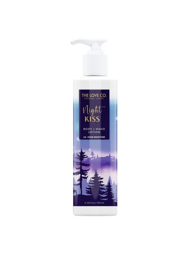 THE LOVE CO. Night Kiss Body + Hand Lotion - Body Lotion For Dry Skin - Soft and Smooth Hands with Lightweight Moisturization - 100Ml - Image 1