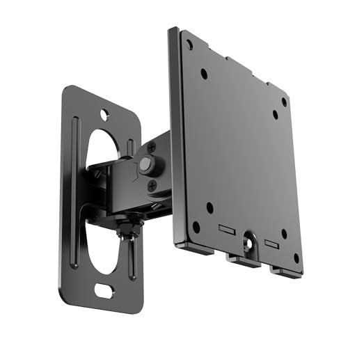 PUTORSEN Monitor Wall Mount for 17–49 Inch Ultrawide Screens,Heavy Duty Monitor arm up to 44 lbs with Swivel,Tilt & Rotation,VESA 75x75 & 100x100,Black - Image 1