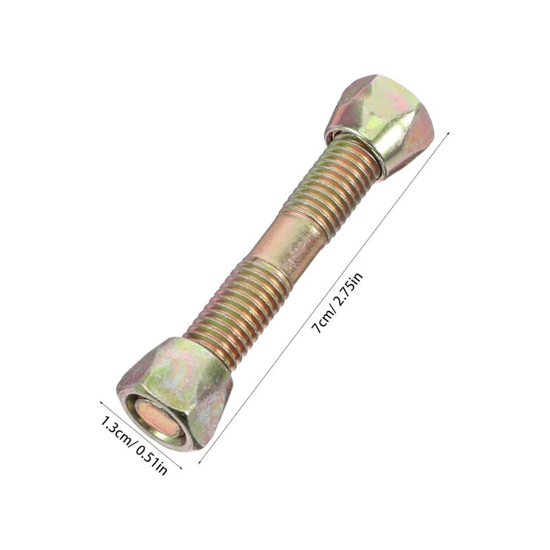 قطعتان من براغي تثبيت خطاف الربيع متينة لكرسي المهد وأرجوحة الحدائق الخارجية - Image 3