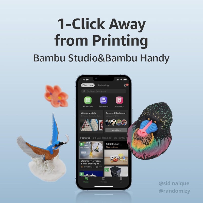 Bambu Lab 3D Printer A1-Combo - with AMS Lite (Automatic Material System) White - Image 5