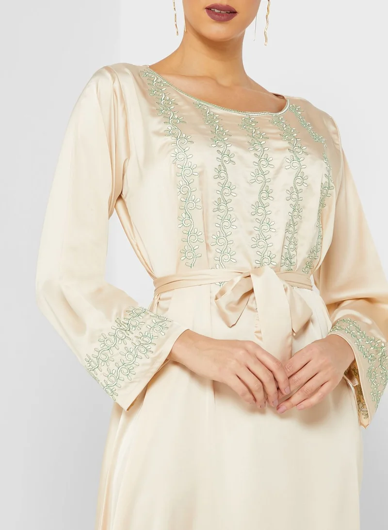 hayas closet Jacquard Jalabiya