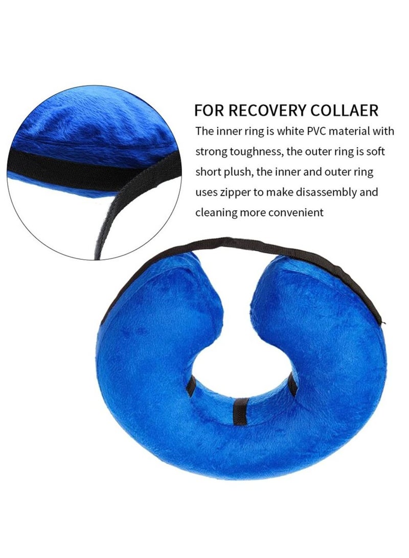 قابل للنفخ واقية الكلب الياقات -- الأزرق ( ل ) - Image 3