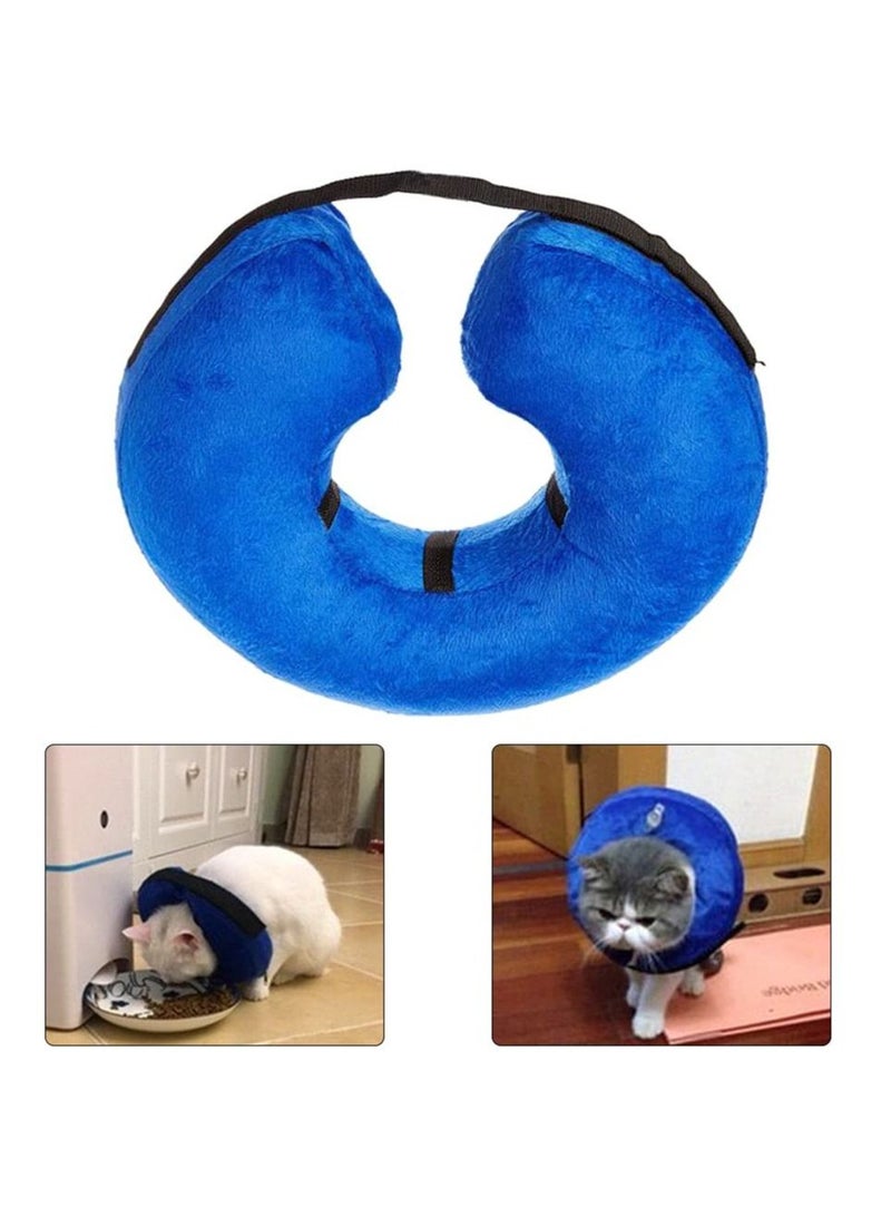 قابل للنفخ واقية الكلب الياقات -- الأزرق ( ل ) - Image 5