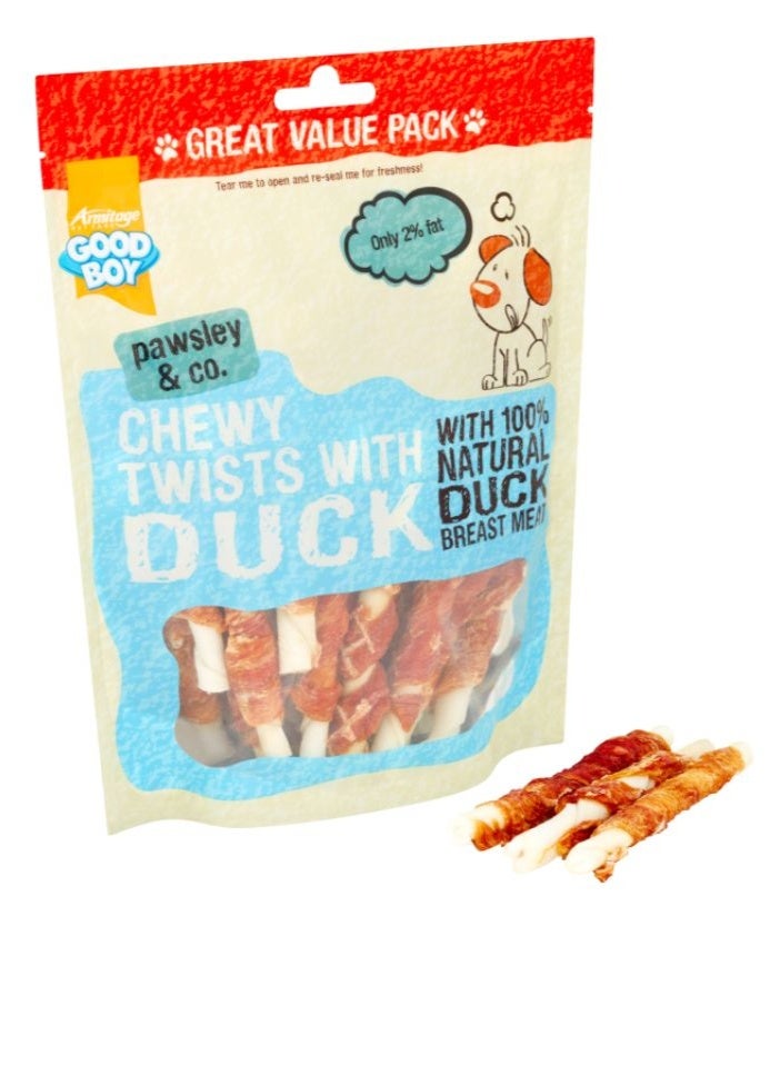 Good Boy Goodboy Chewy Twists with Duck Value Pack 320 g - Image 2