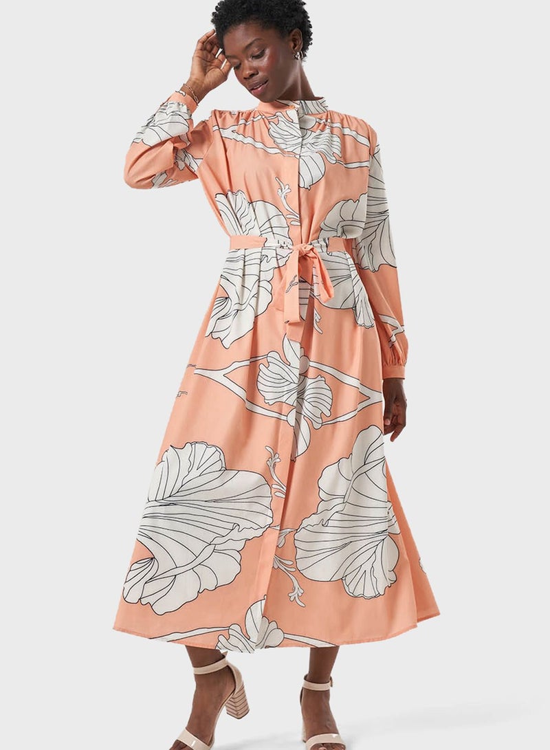 ميزال فستان بطبقات وطبعات - Image 1