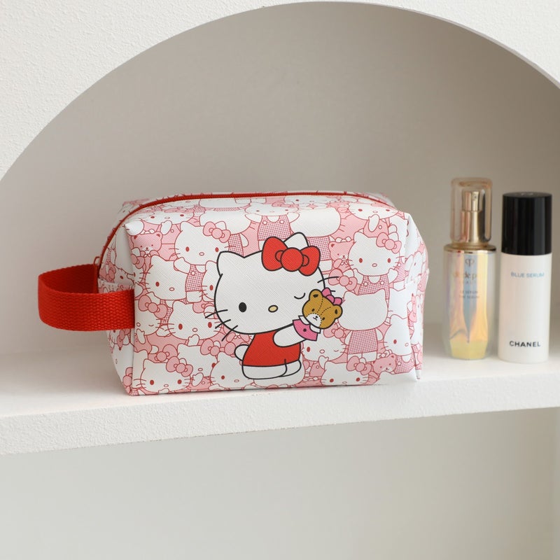 Cute Pacha Dog Travel Storage Bag Washing Bag Large Capacity Cinnamon Student Pencil Stationery Pen Bag - Image 1