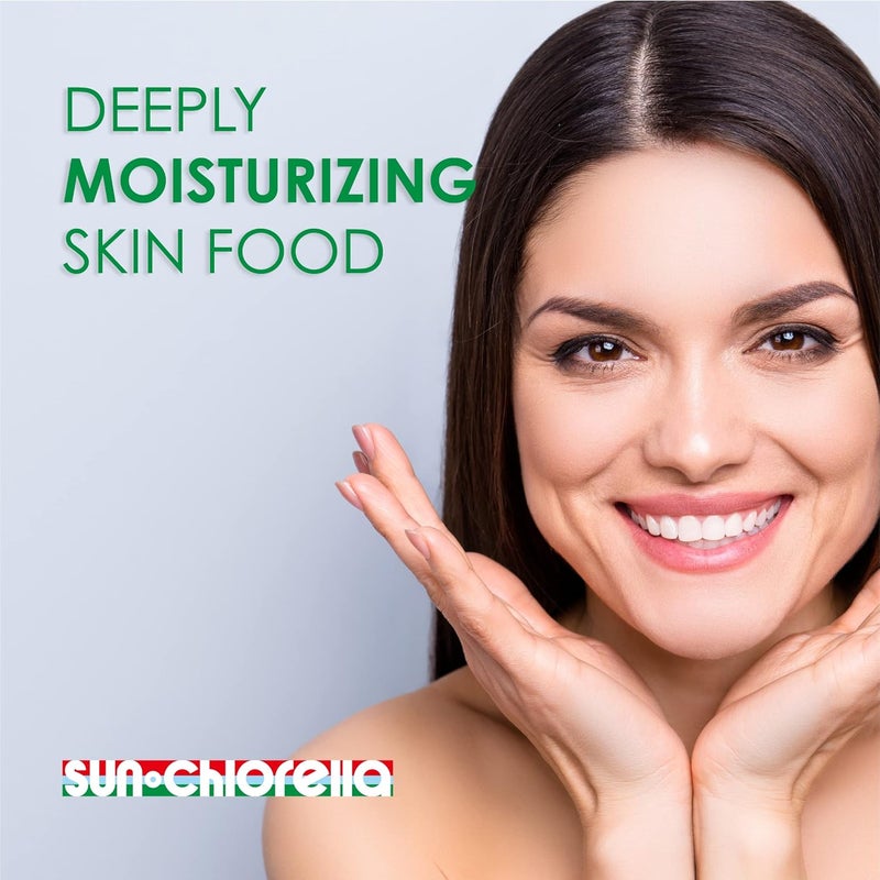 Sun Chlorella Advanced Moisturizing Skin Cream with 20% Chlorella Growth Factor - 1.58 Ounce (45 Gram) - Image 4