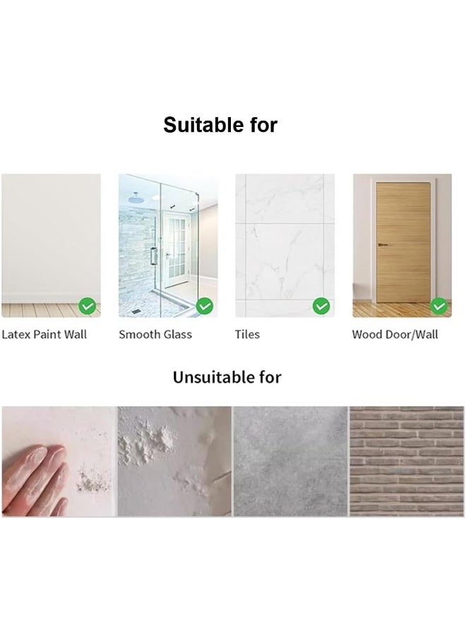 TPGP مرآة أكريليك TPGP للجدران، ملصقات مرآة حمام كبيرة عالية الدقة مثبتة على الحائط، مرآة غير قابلة للكسر ومضادة للتحطم لمكياج الزينة وغرفة الأطفال، مرآة بدون إطار لتزيين غرفة المعيشة وغرفة النوم - Image 5