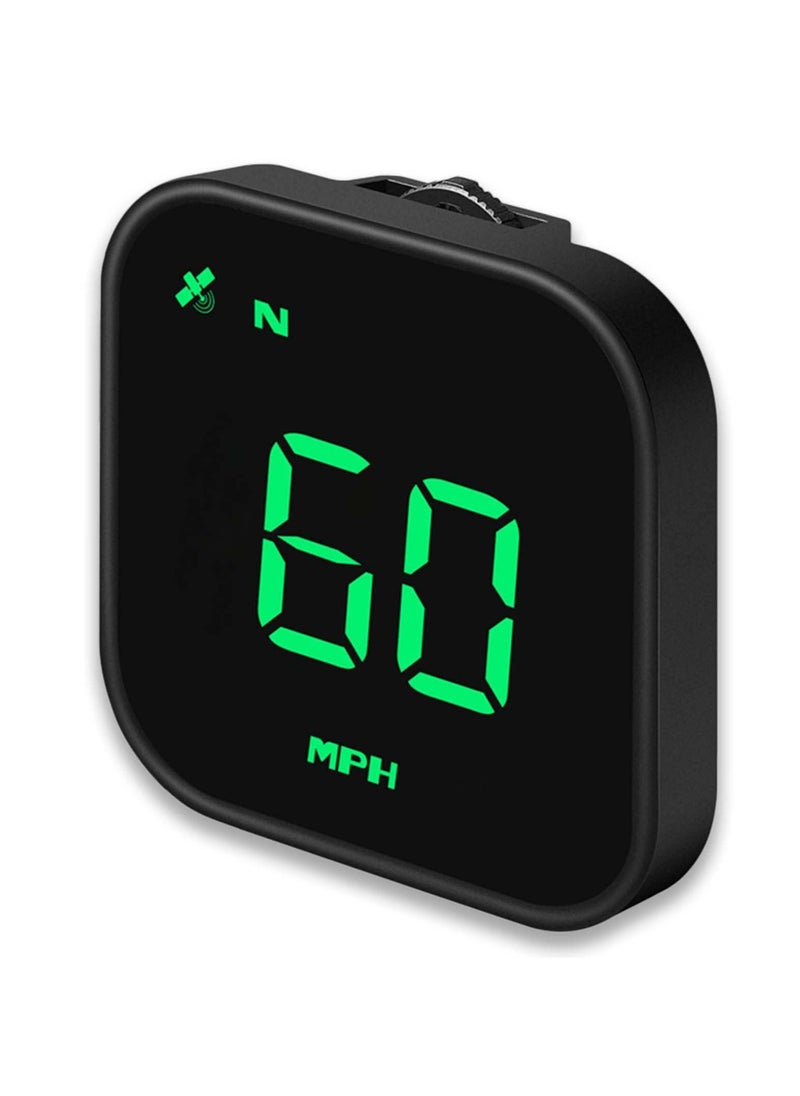 CMGTYYD G4S Digital GPS Speedometer, New HUD Car Head Up Display with Digital Speed in MPH KPH, Universal Fatigue Driving Reminder, Overspeed Alarm Trip Meter, for All Vehicle (Green)  - Image 1