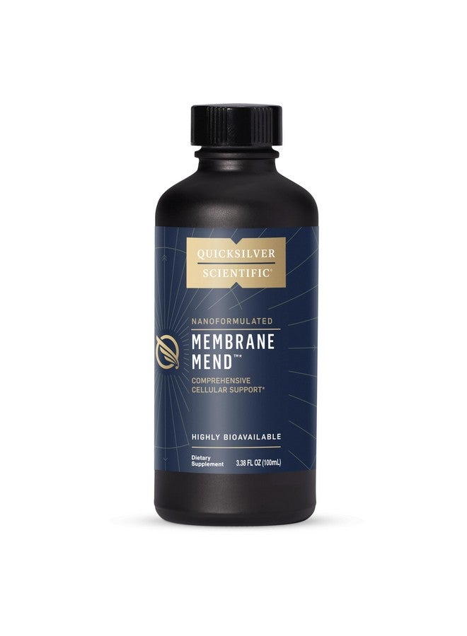 Quicksilver Scientific كويك سيلفر ساينتيفيك ميمبرين ميد - دعم الدماغ والخلايا والشيخوخة الصحية مع فوسفاتيديل كولين (PC) وفيتامين E توكوتريينول وزيت أهي فلاور ومكملات أستازانتين (3.38 أونصة / 100 مل) - Image 1