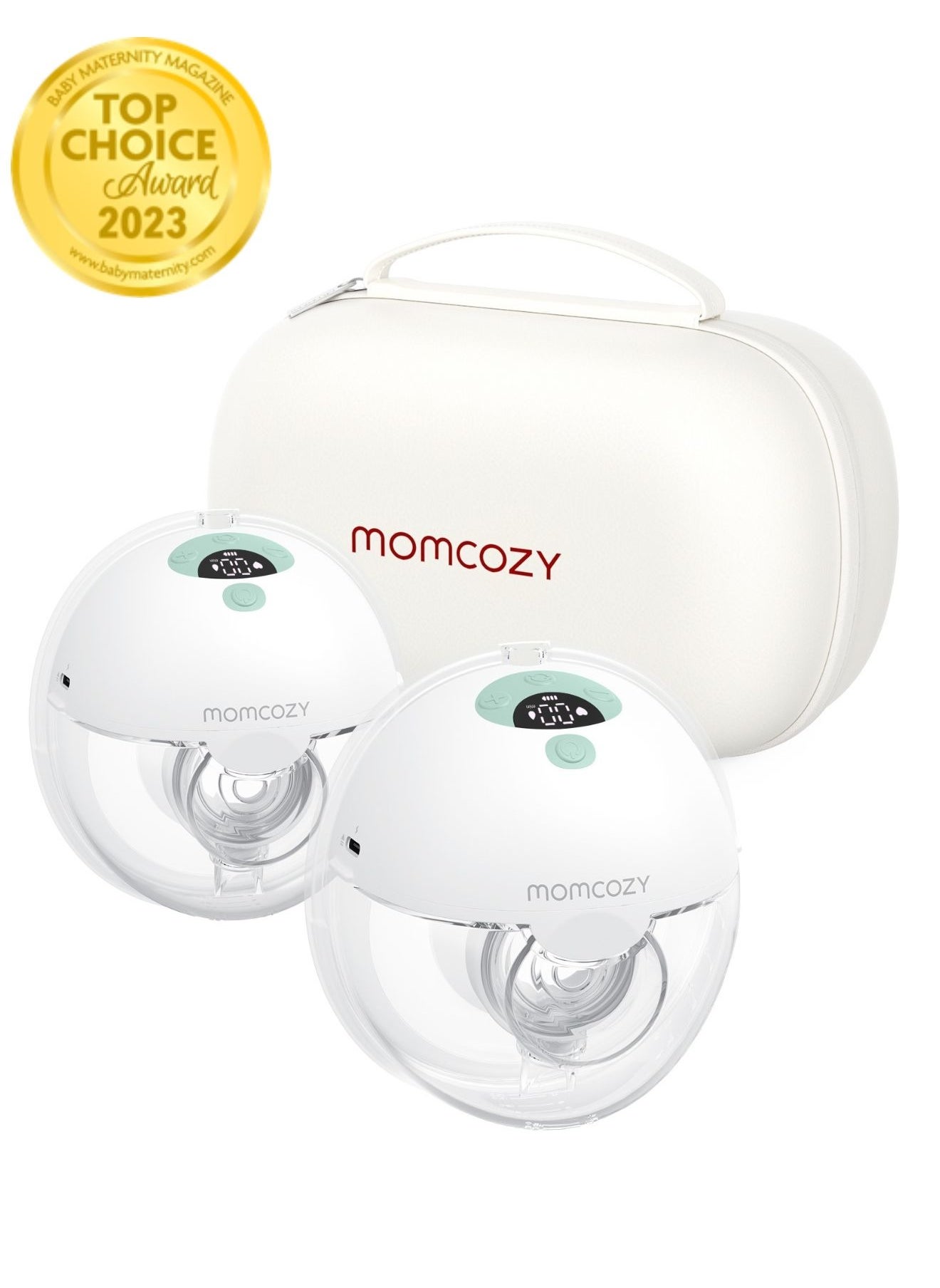 M5 Double Breast Pump Electric , Hands Free, Portable,  3 Modes and 9 Levels, All-in-one,  Painless 