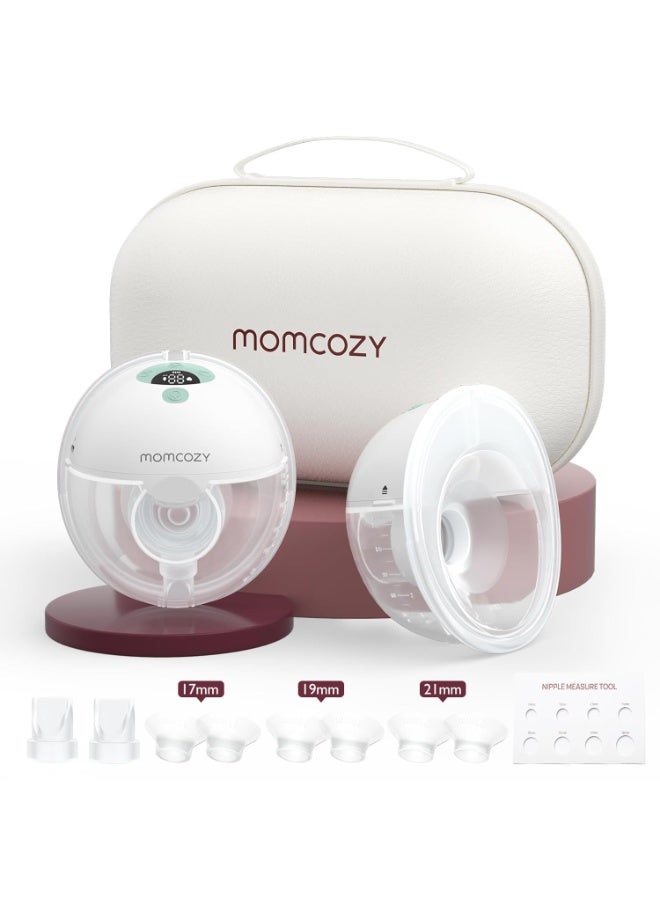 Momcozy Electric, Hands Free, Portable, Painless, All-In-One M5 Double Breast Pump With 3 Modes And 9 Levels - Image 1