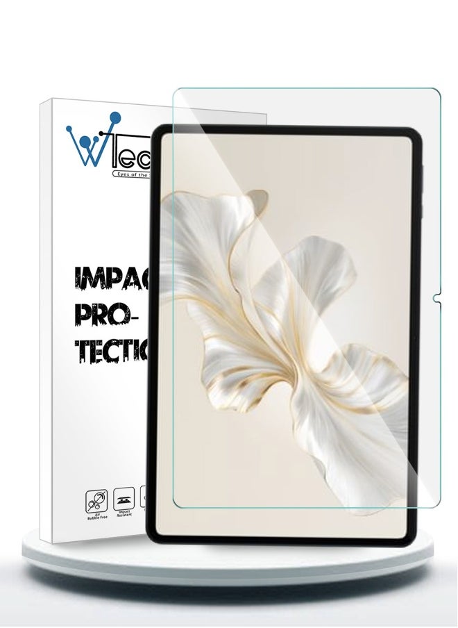 Wtech Honor Pad 9 / Pad 9 Pro 12.1 Inch 2023 - 9H Ultra HD Tempered Glass Screen Protector (TSG9CN) - Clear  - Image 1
