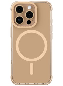 AMAZINGthing Omni Mag (10Feet) Drop Proof for iPhone 16 Pro MAX Case Cover Compatible with MagSafe - Desert Titanium 