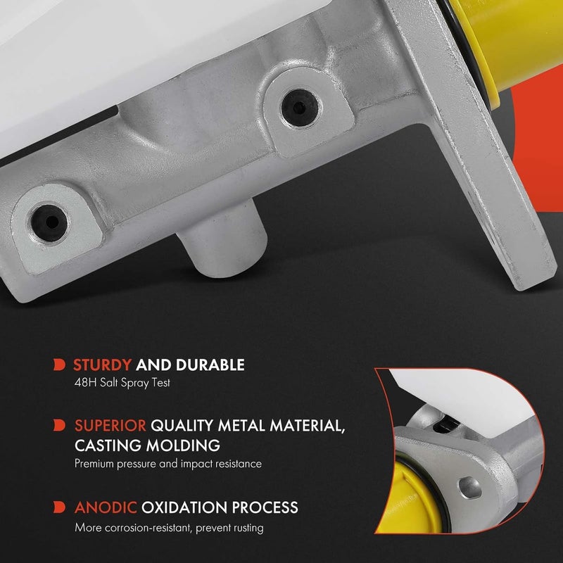 A-Premium Brake Master Cylinder with Reservoir and Cap for Land Rover Discovery (1994-1999) - Image 2