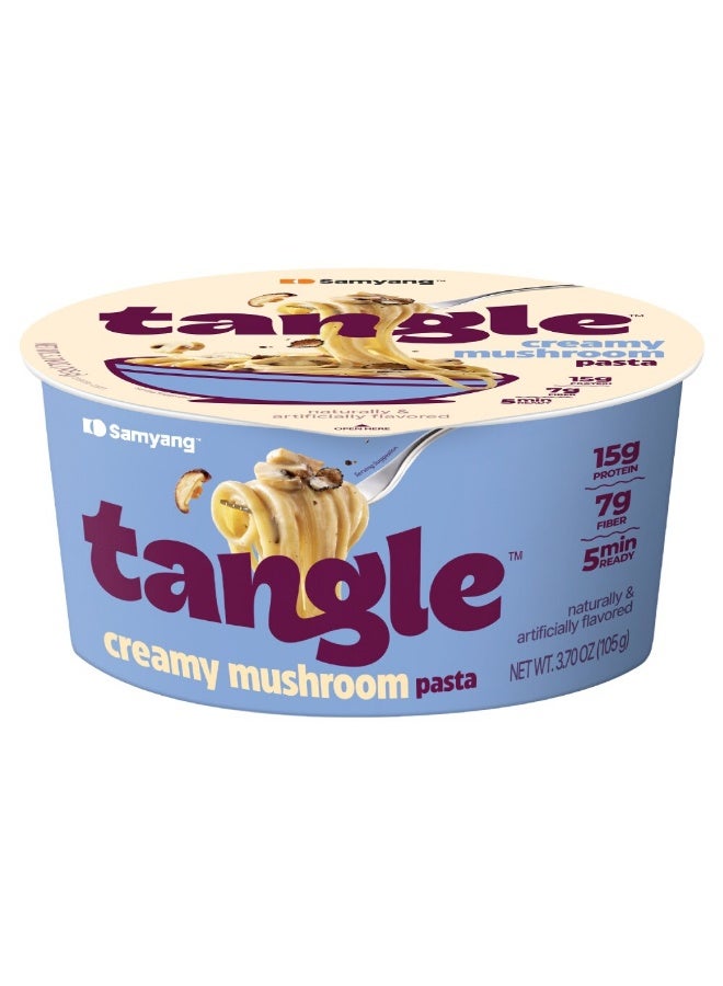 TANGLE Samyang Tangle Creamy Mushroom Noodles Plate 105g - Image 1