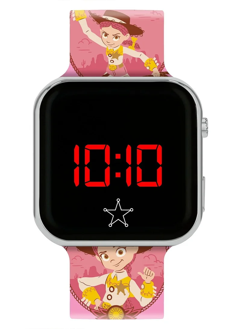 Disney Toy Story Jessie LED Display Watch with Silicone Character Strap for Kids - TSF4023