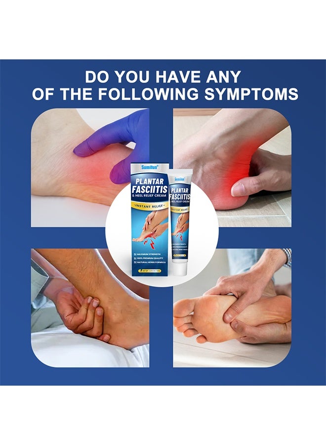 سوميفون كريم الإغاثة من التهاب الفاسكيات والكعب ، العناية بالمفاصل في الكعب والكاحل ، كريم تدليك الألم في غطاء الأوتار المزروعة 20g - Image 5