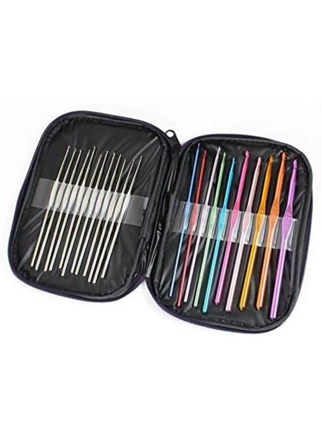 Crochet and Knitting Hooks Needles with Pouch (Set of 22Pcs)  - Image 2
