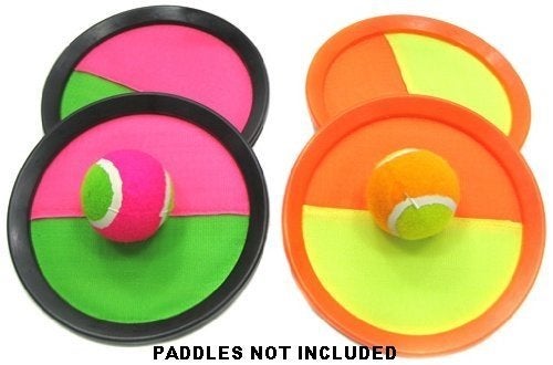 YMCtoys Replacement Sticky Balls for Toss and Catch Sport Game, Hook and Loop, Refill Pack of 6 - Image 2