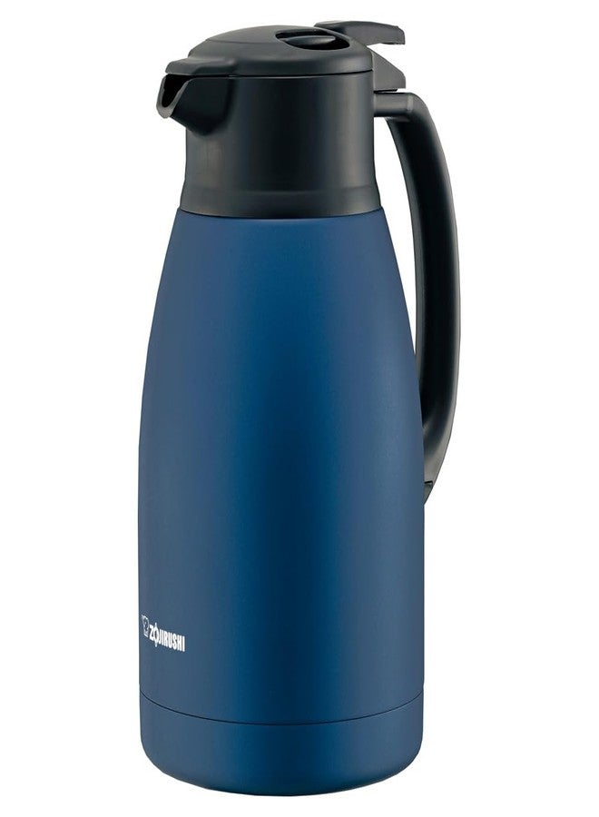 زوجيروشي إبريق زوجيروشي SH-HC15AD المصنوع من الفولاذ المقاوم للصدأ، سعة 1.5 لتر، لون أزرق داكن مطفي - Image 1