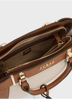 GUESS Anadela 3 Comp Satchel  - Image 5