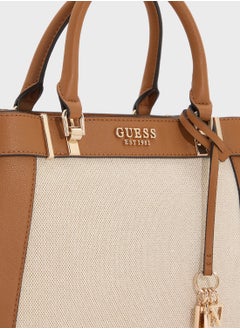 GUESS Anadela 3 Comp Satchel  - Image 4