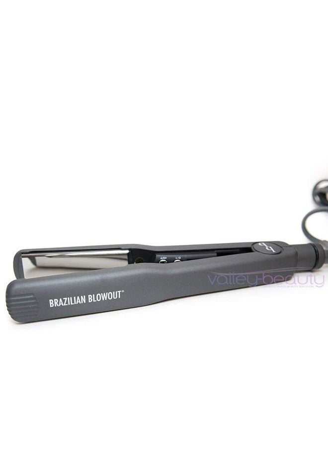 Brazilian Blowout Model 11T22 Prodigital Titanium Flat Iron, Grey, 1 Count  - Image 3