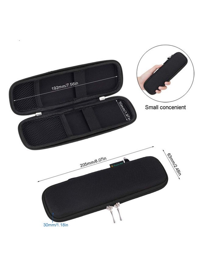 iDream365 Small Pencil Case Holder For Pencils,Hard Pen Case For Executive Fountain Pens,Ballpoint Pens-Black - Image 3