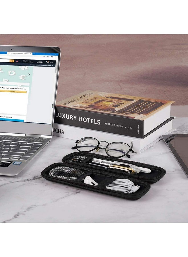 iDream365 Small Pencil Case Holder For Pencils,Hard Pen Case For Executive Fountain Pens,Ballpoint Pens-Black - Image 5