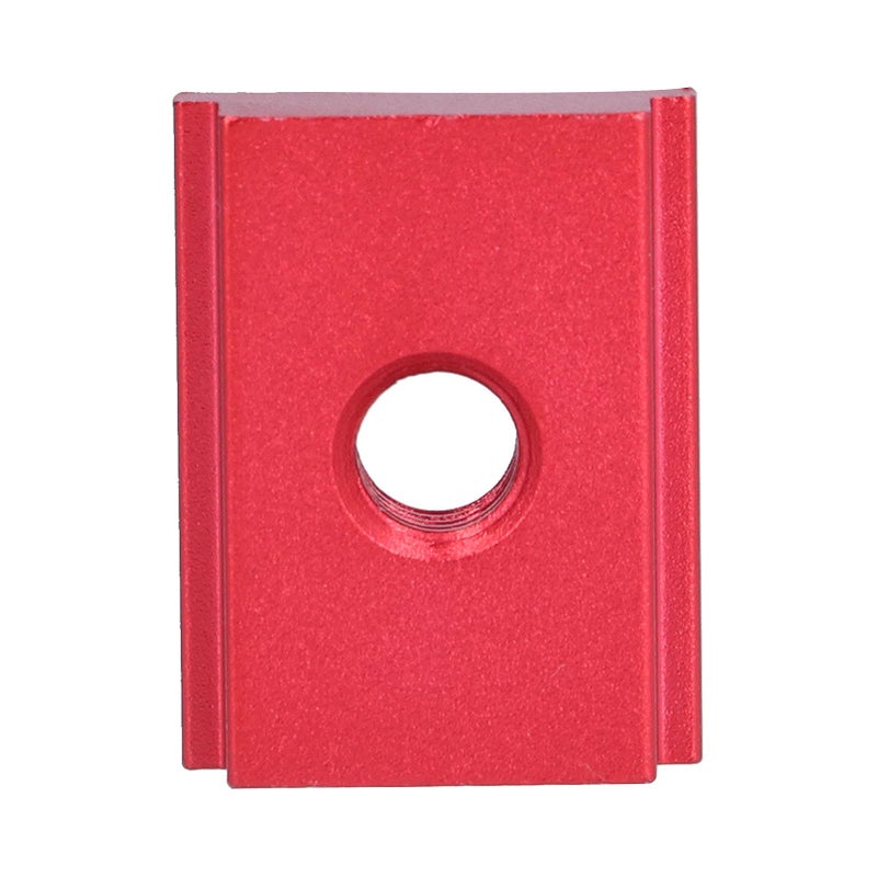 Aluminum Alloy Sliding Nut T Track Slider Red 5 Pcs For Table Saws Milling Machines - Image 2