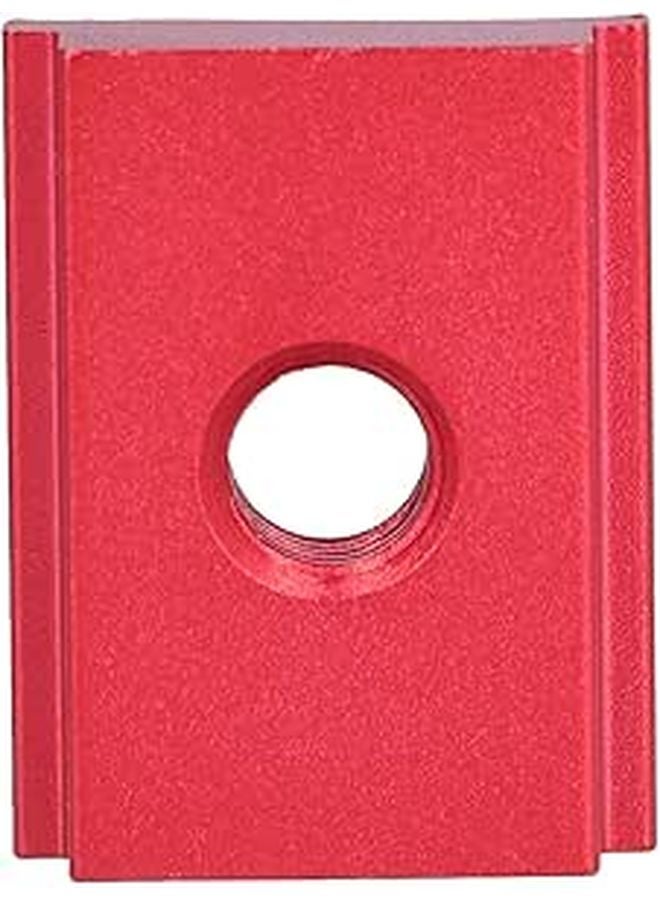 Aluminum Alloy Sliding Nut T Track Slider Red 5 Pcs For Table Saws Milling Machines - Image 1