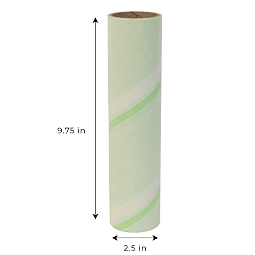 Smart Design Mega Floor Lint Roller Refill - Set of 2 (100 Sheets Total) - Easy-Peel Angled 10 inch Large Adhesive Sticky Sheets - Cleaning, Carpet, Car, Clothes, Dog Cat Fur, and Pet Hair Remover - Image 5